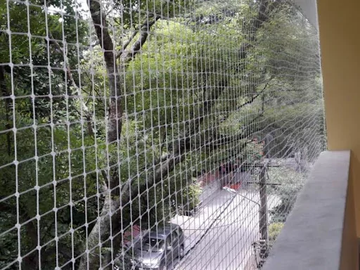 Balcony Safety Nets In Mahatma Gandhi Road